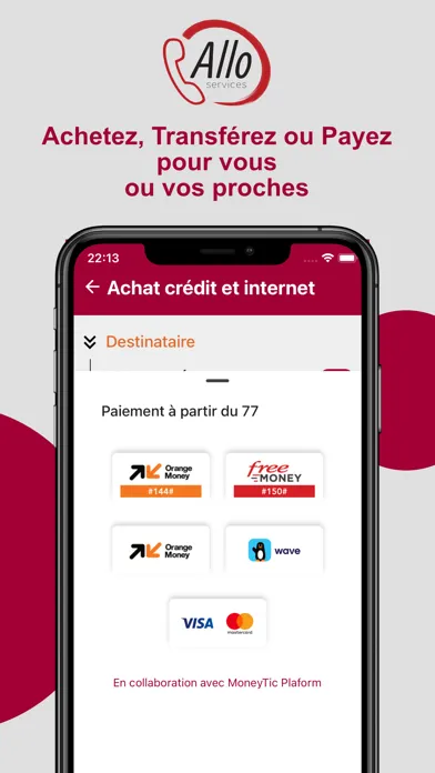 Capturas de pantalla de Allo Services