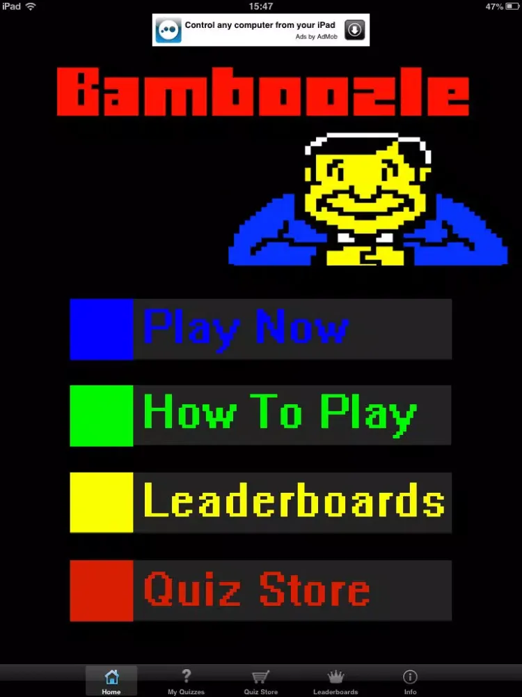 Captures d'écran de Bamboozle! - The Classic Teletext Quiz Game iPad 