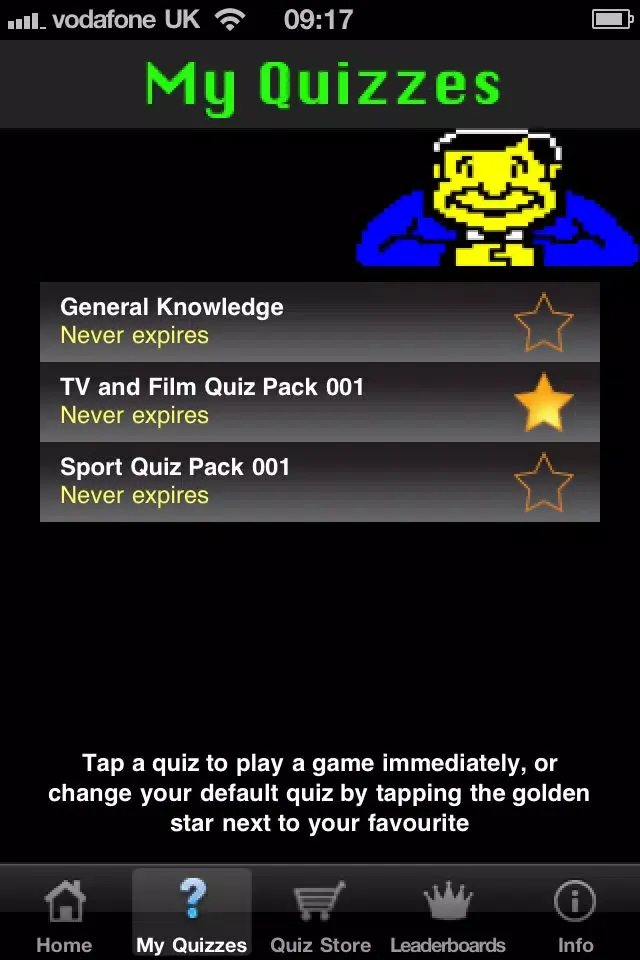 Captures d'écran de Bamboozle! - The Classic Teletext Quiz Game
