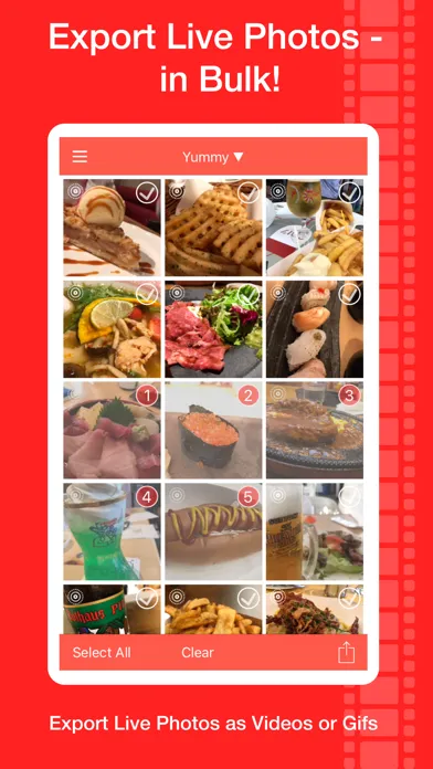 LivePhoto Exporter スクリーンショット