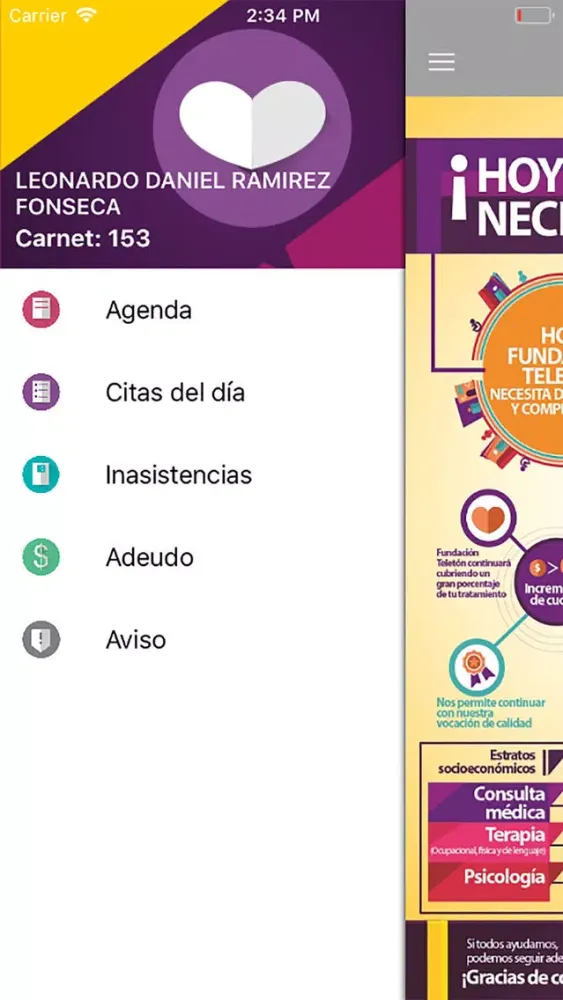 Mi Agenda CRIT APP سکرین شاٹس