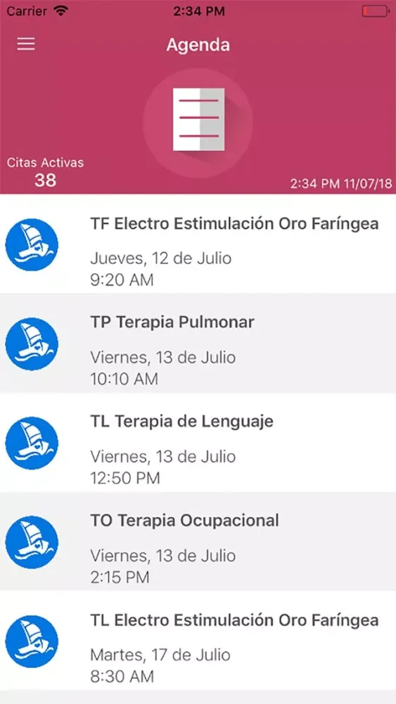 Mi Agenda CRIT APP سکرین شاٹس