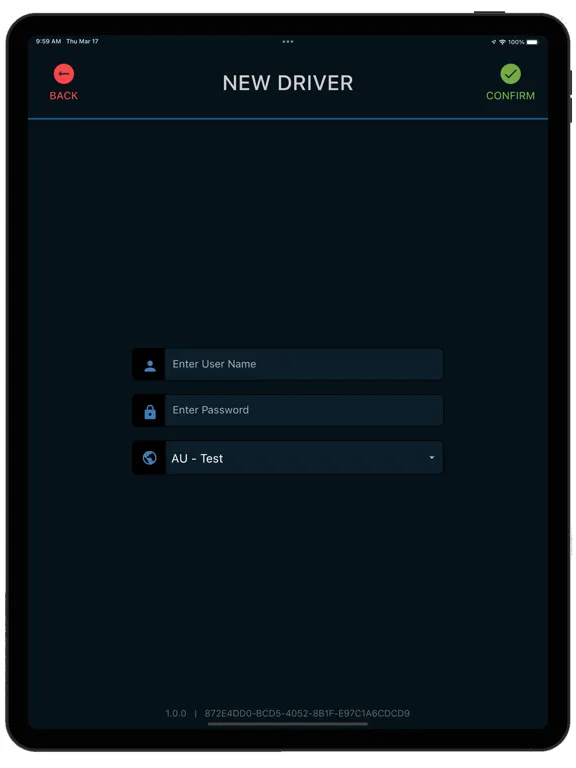 Captures d'écran de TN360 Messaging iPad 