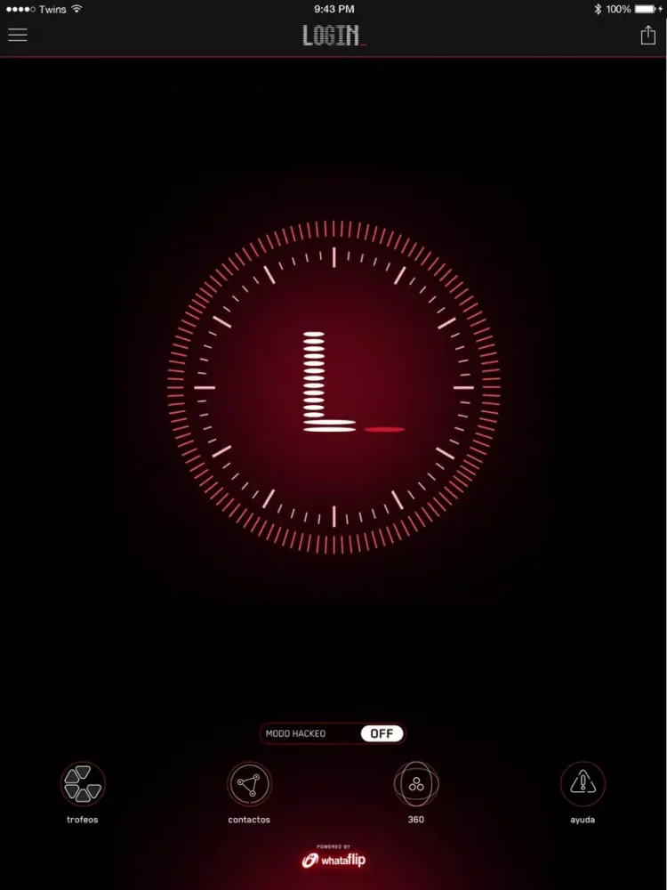 Login_ iPad  Screenshots