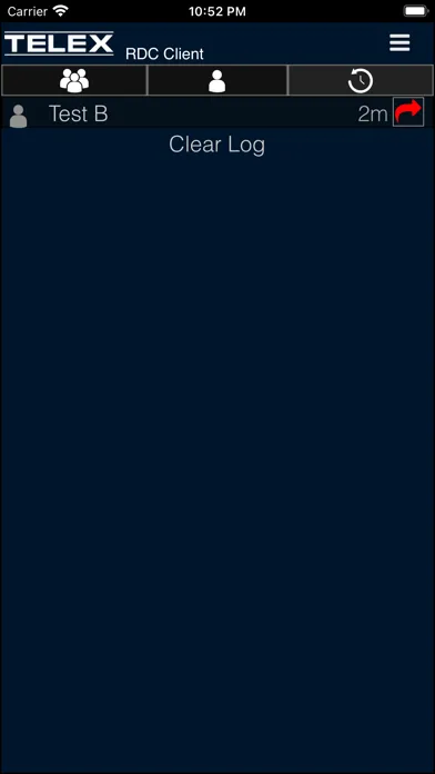 Telex RDC スクリーンショット