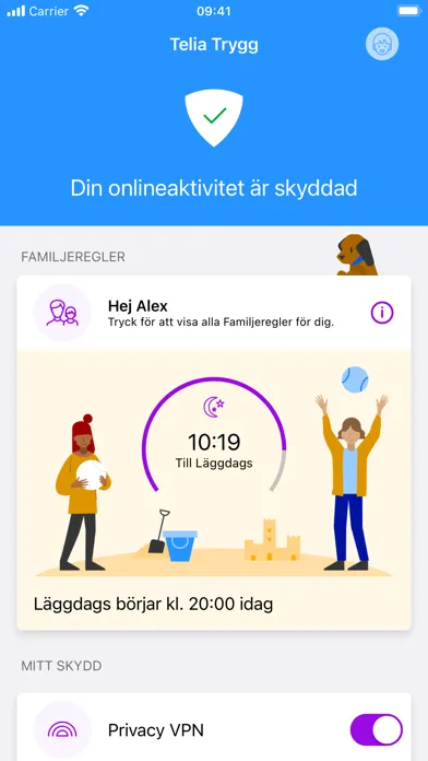Telia Trygg سکرین شاٹس