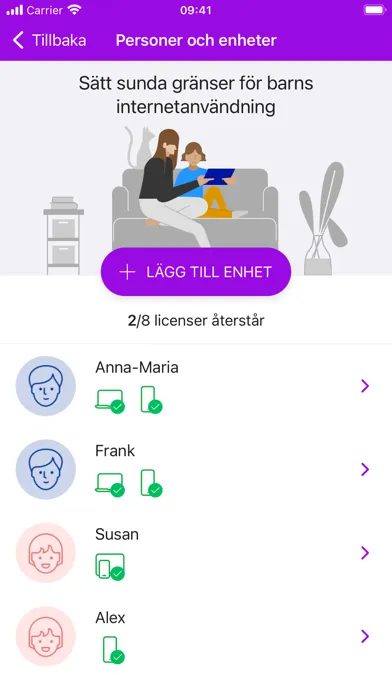 Telia Trygg سکرین شاٹس