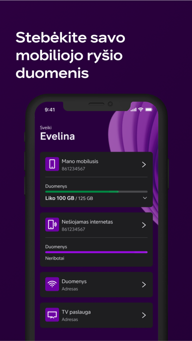 Tangkapan skrin Mano Telia