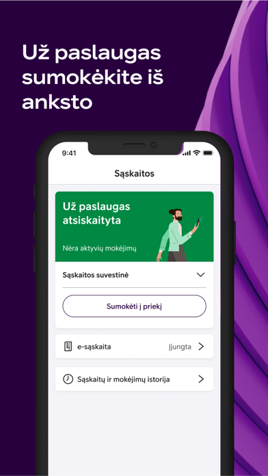 Tangkapan skrin Mano Telia