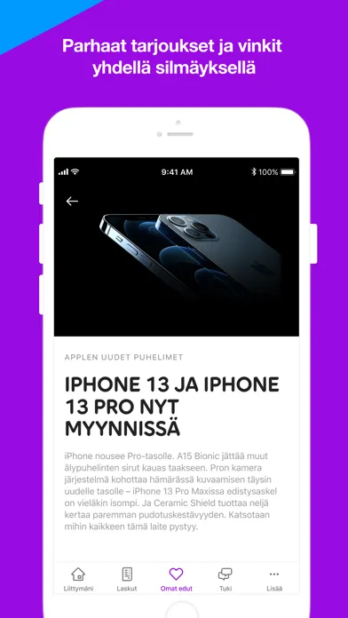 Tangkapan skrin Minun Telia
