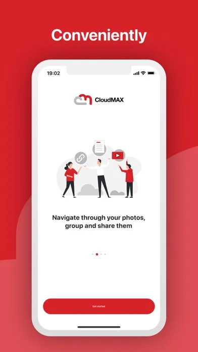 CloudMAX スクリーンショット