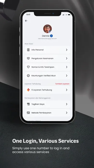 Zrzuty ekranu MyTelkomsel