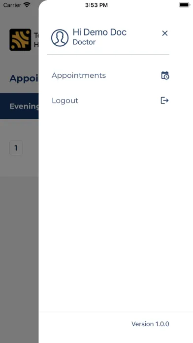 Capturas de pantalla de Tella Health Mobile