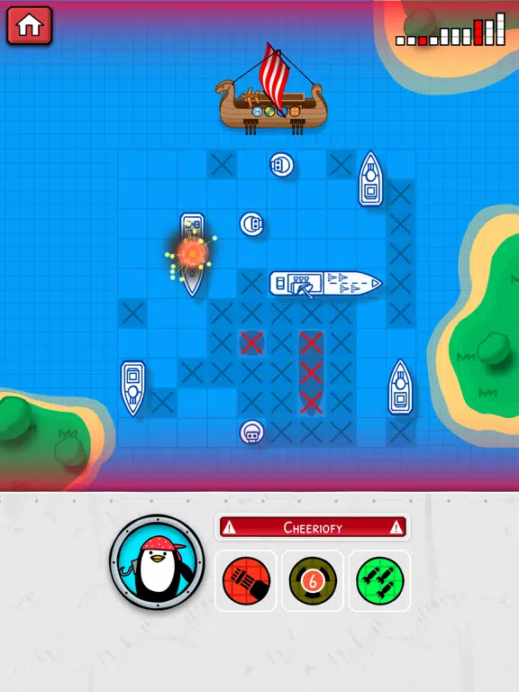 Sink the fleet - Sea War iPad  Screenshots