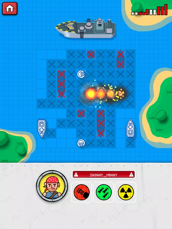 Sink the fleet - Sea War iPad  Screenshots