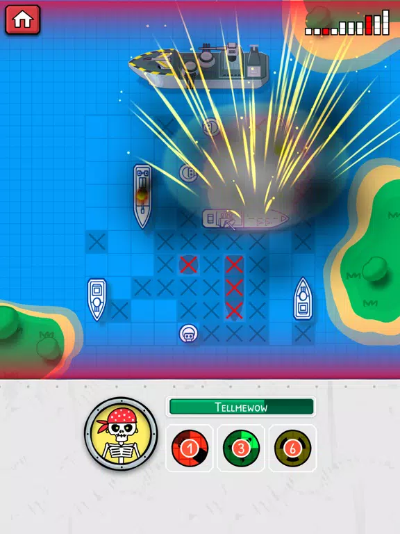 Sink the fleet - Sea War iPad  Screenshots