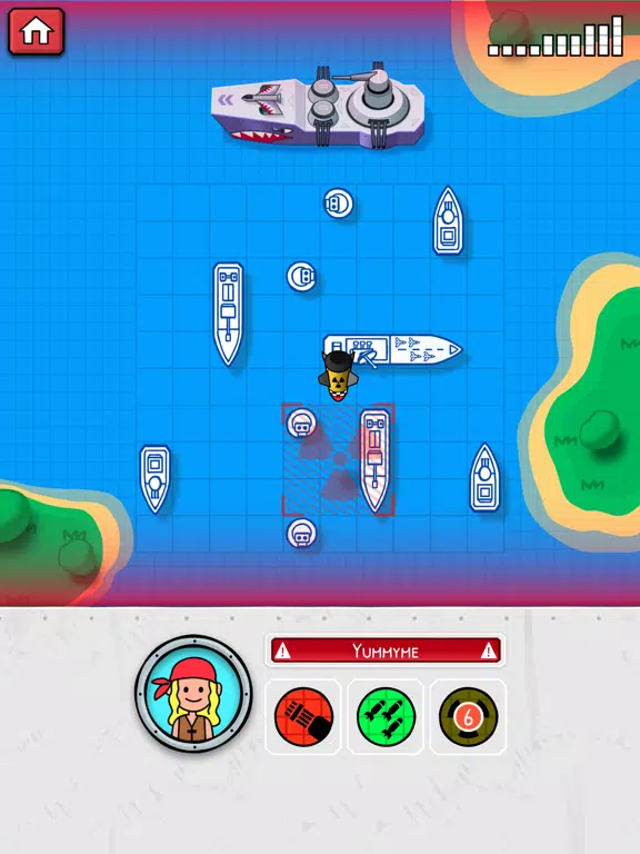 Sink the fleet - Sea War iPad  Screenshots