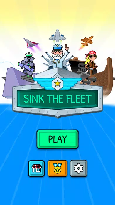 Sink the fleet - Sea War Screenshots