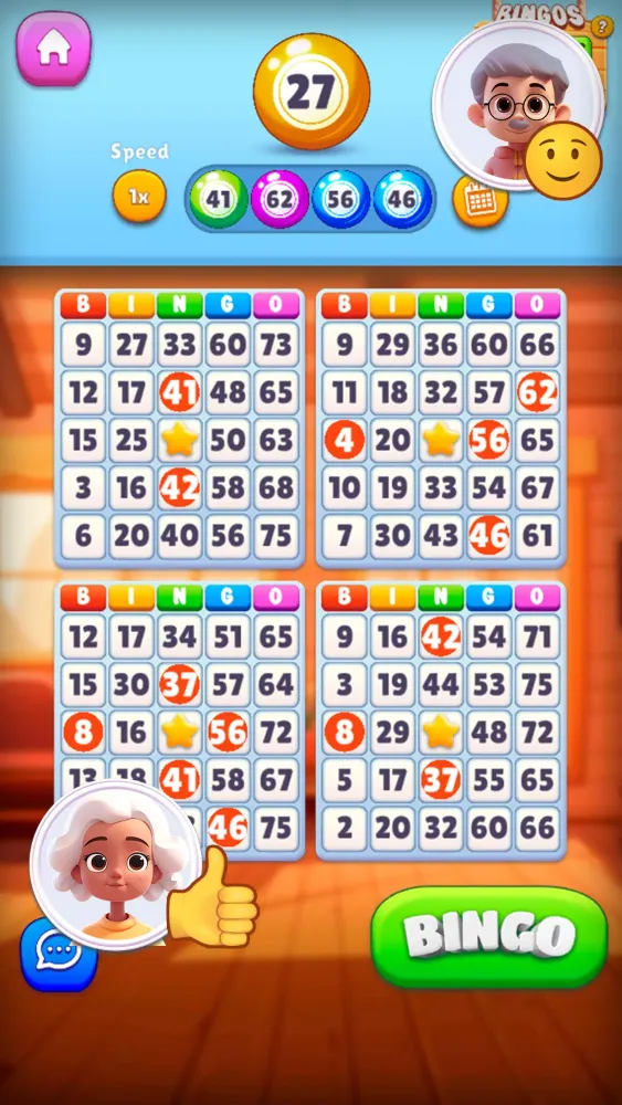 Ảnh chụp màn hình của Bingo