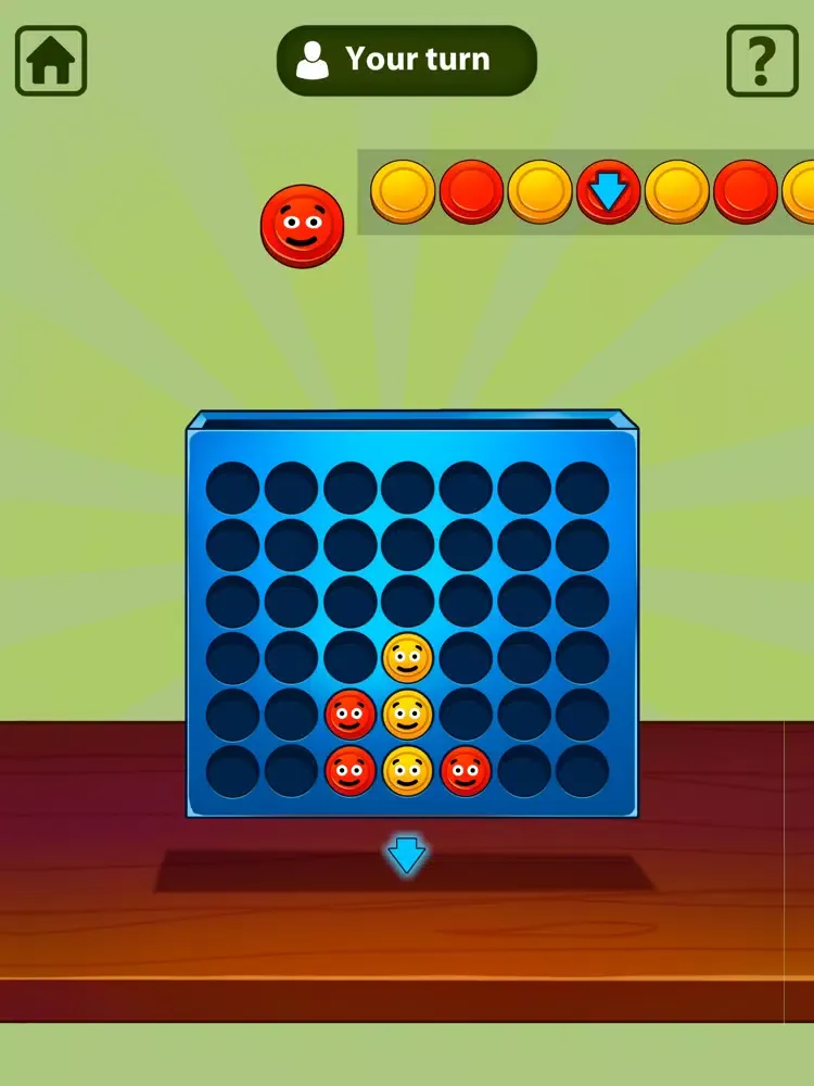 Tangkapan layar 4 in a Row - Strategy Game iPad 