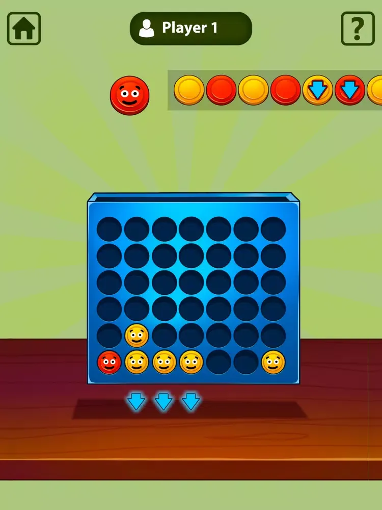 Tangkapan layar 4 in a Row - Strategy Game iPad 