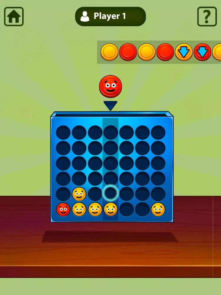 Tangkapan layar 4 in a Row - Strategy Game iPad 