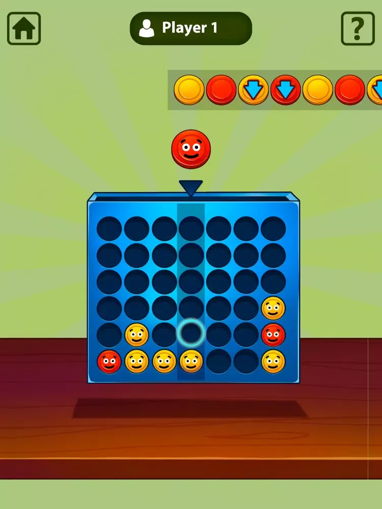 Tangkapan layar 4 in a Row - Strategy Game iPad 