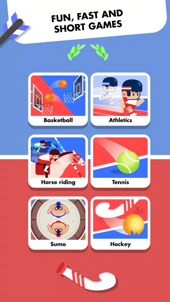 ภาพหน้าจอของ 2 Player Games - Sports