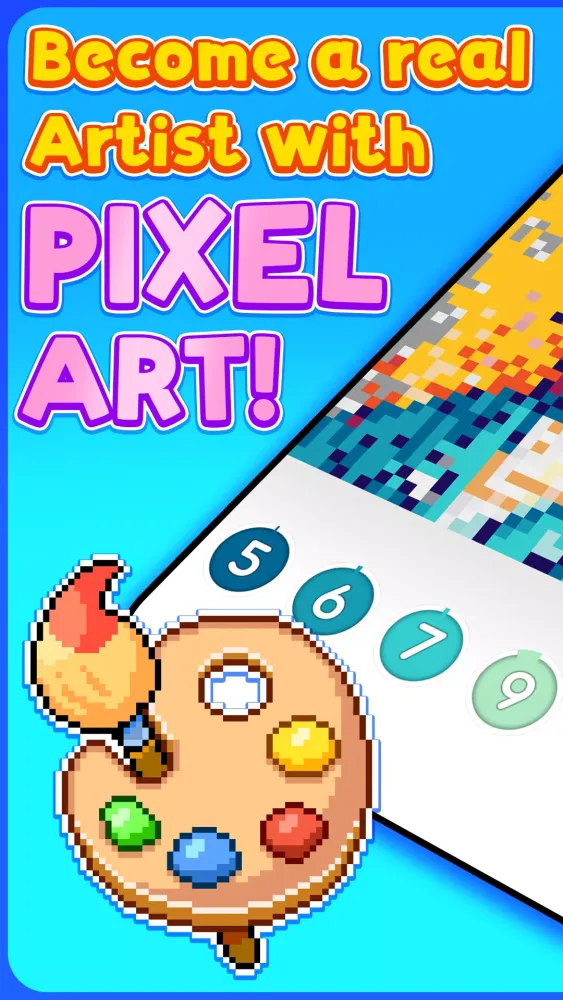 Color by Number - Pixel art Screenshots