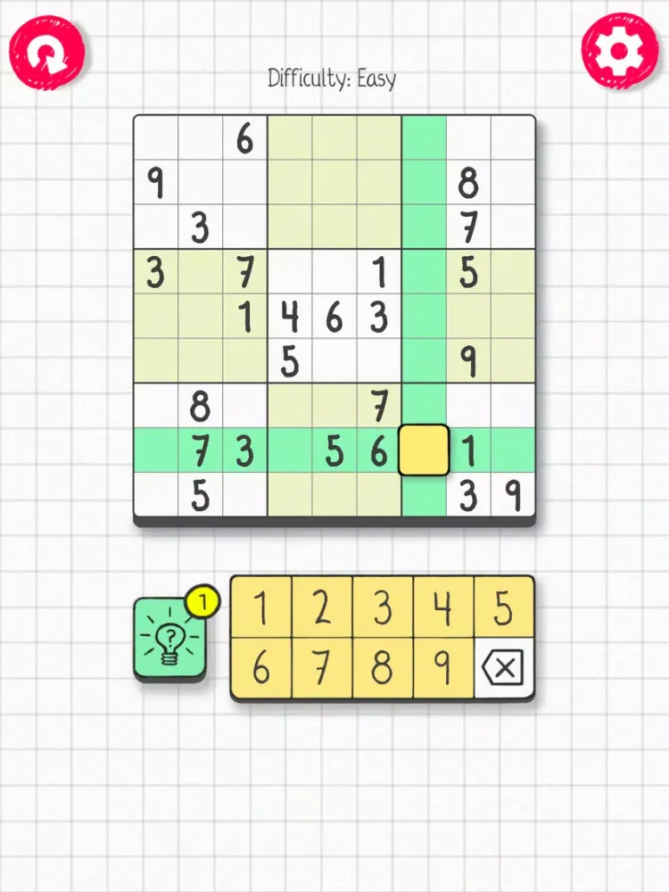 Sudoku in English! iPad  스크린샷