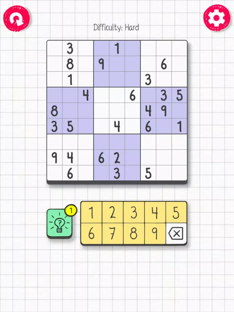 Sudoku in English! iPad  스크린샷