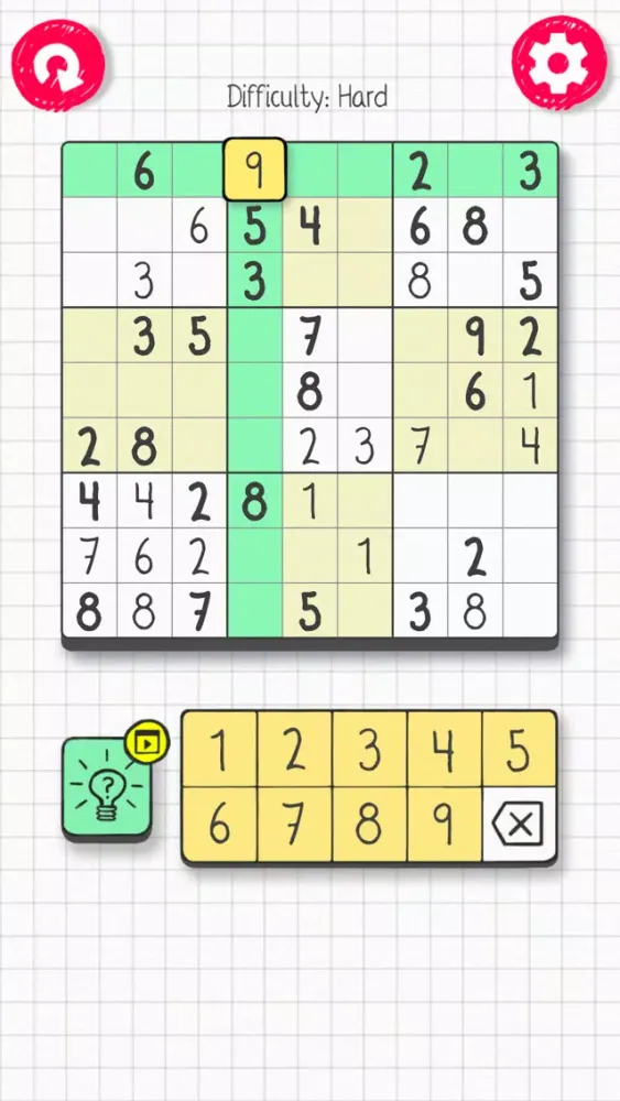 Sudoku in English! 스크린샷