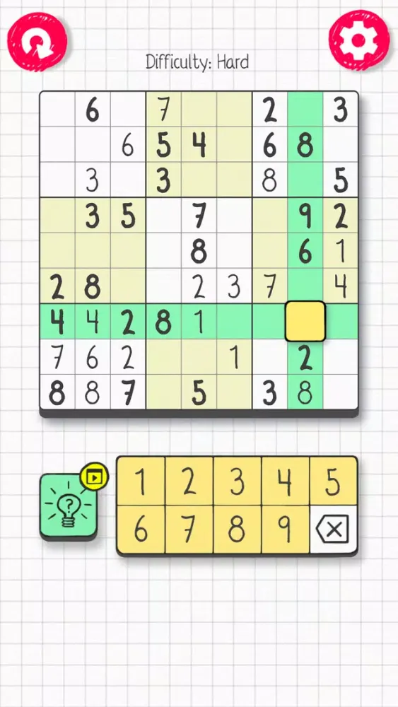 Sudoku in English! 스크린샷