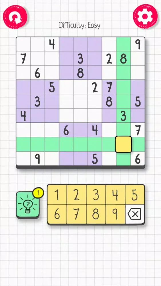 Sudoku in English! 스크린샷