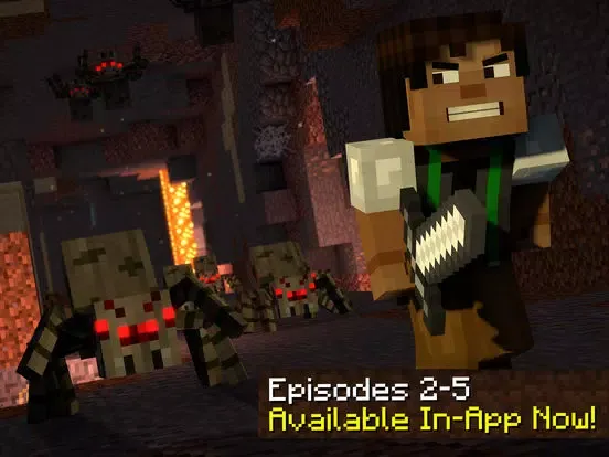 Minecraft: Story Mode - S2 iPad  سکرین شاٹس