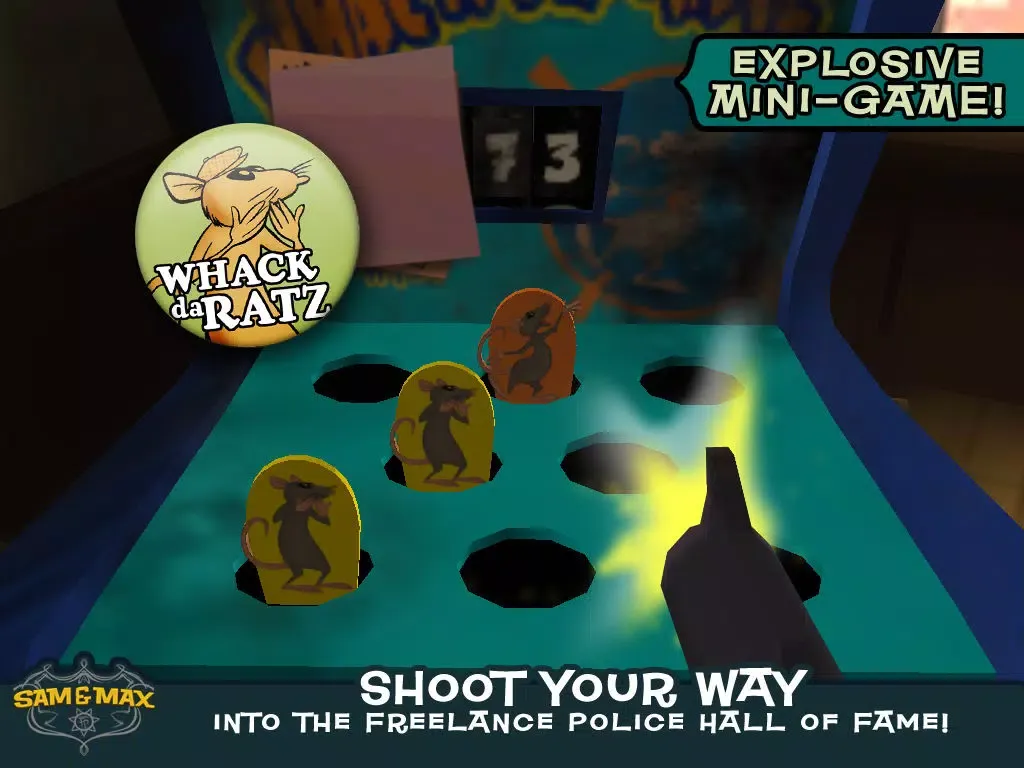 Sam & Max Beyond Time and Space Ep 3 iPad  Screenshots