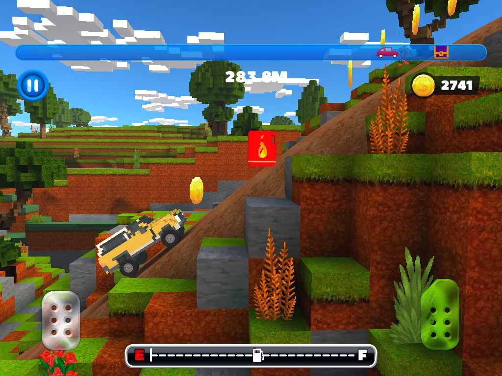 Blocky Rider: Roads Racing Screenshots
