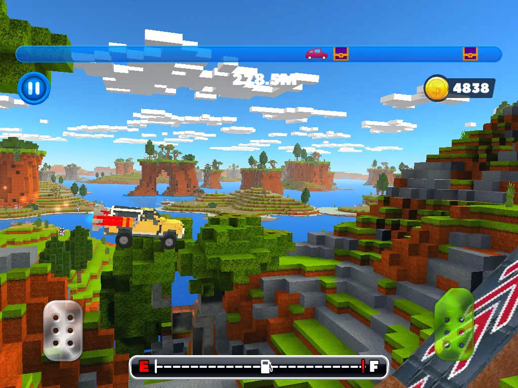 Blocky Rider: Roads Racing Screenshots