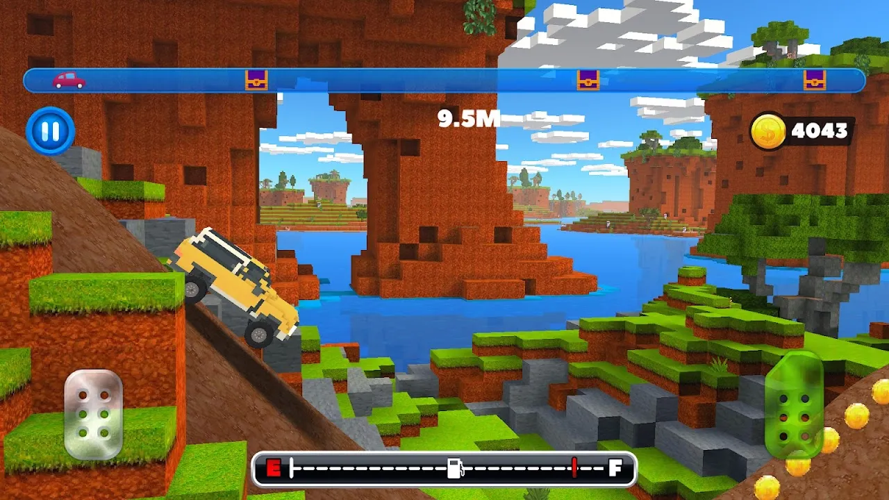 Blocky Rider: Roads Racing Screenshots
