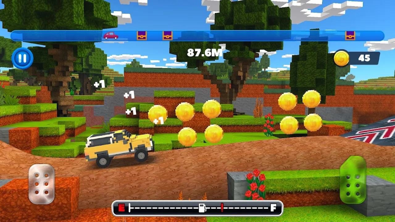 Blocky Rider: Roads Racing Screenshots
