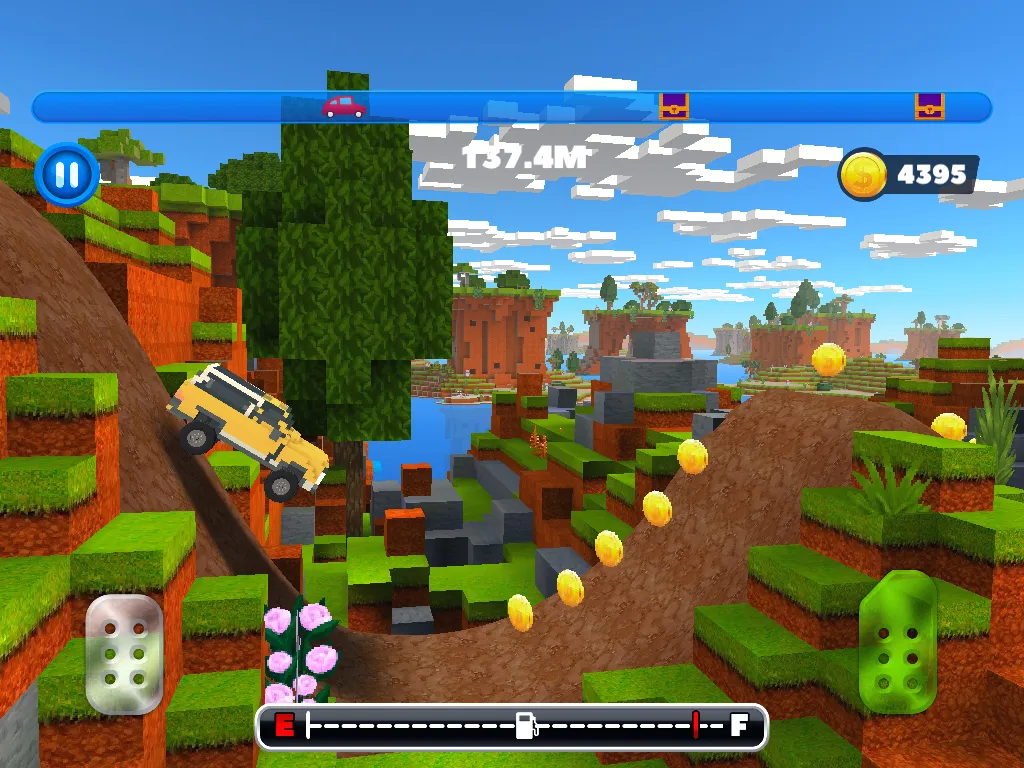 Blocky Rider: Roads Racing Screenshots