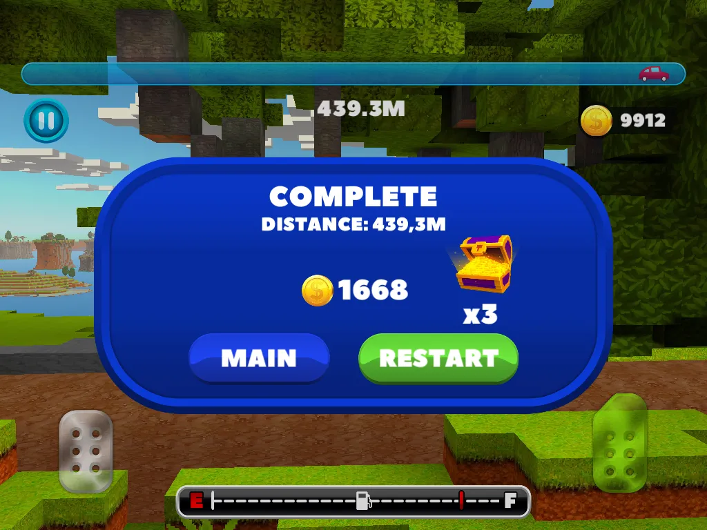 Blocky Rider: Roads Racing Screenshots