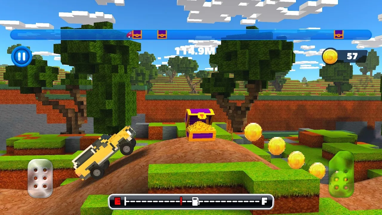 Blocky Rider: Roads Racing Screenshots