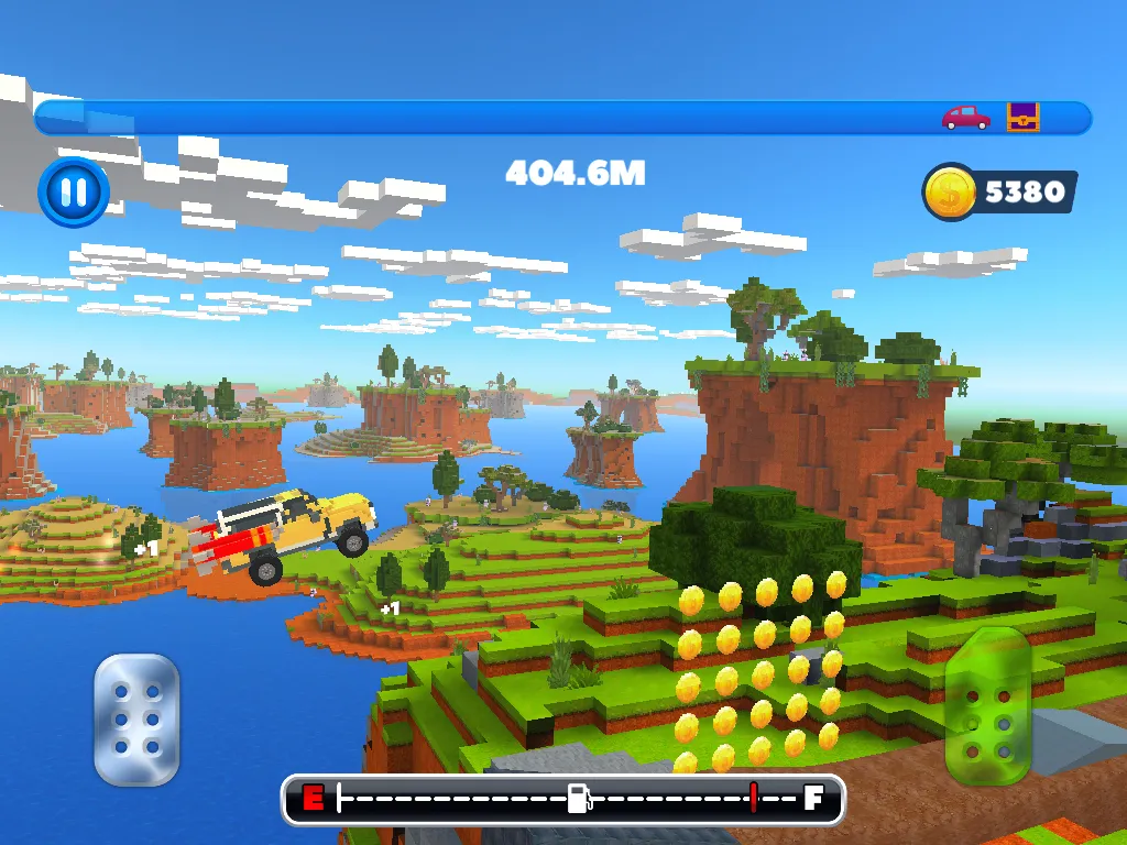 Blocky Rider: Roads Racing Screenshots