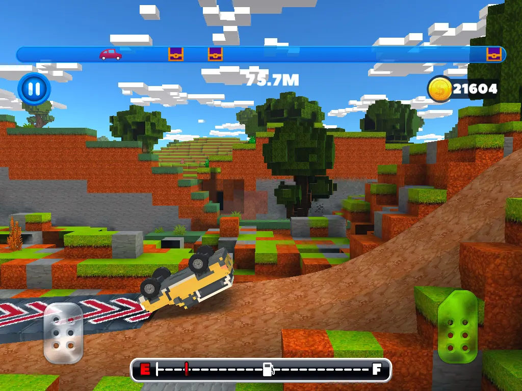 Blocky Rider: Roads Racing Screenshots