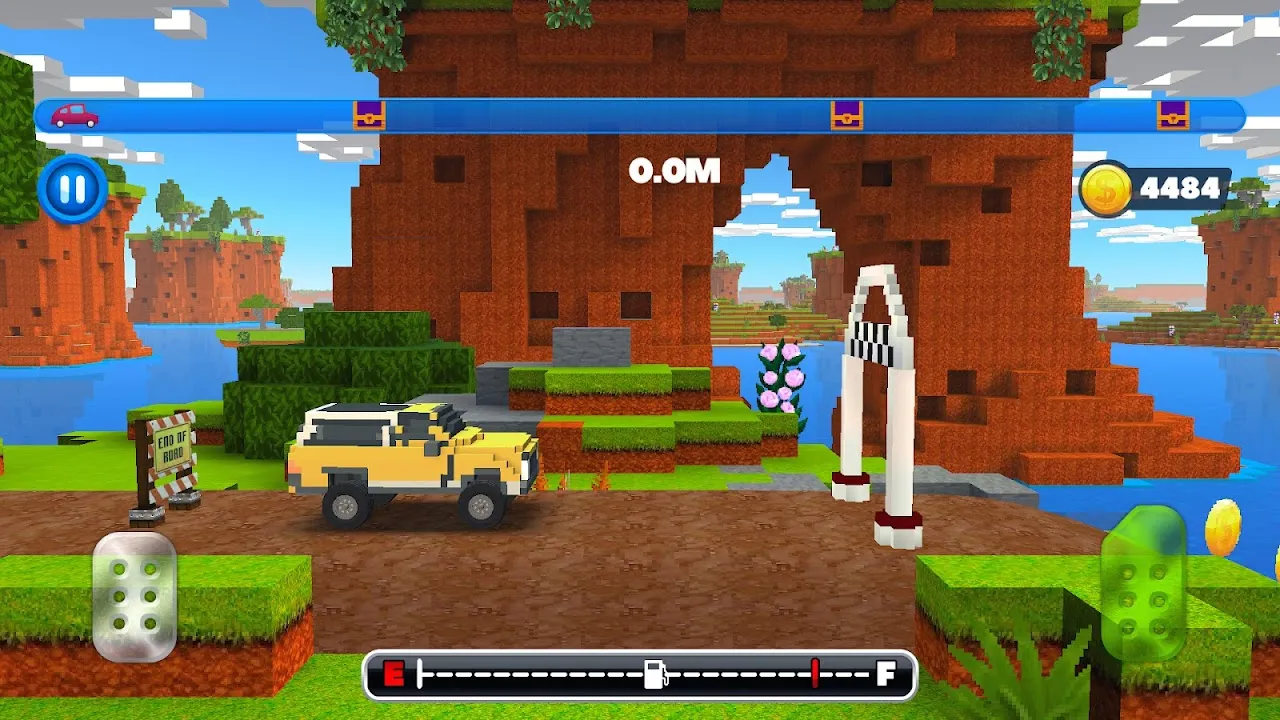 Blocky Rider: Roads Racing Screenshots