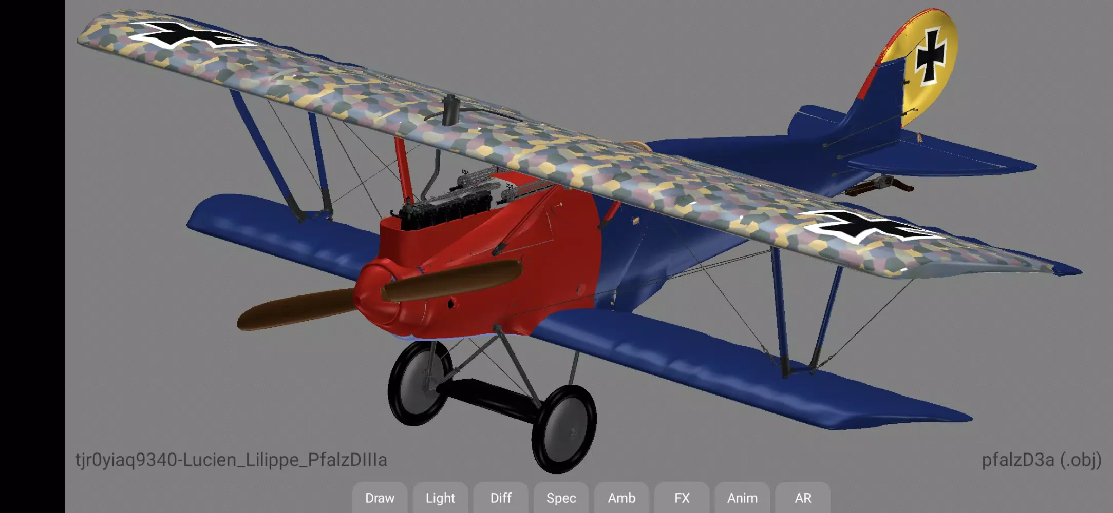 3D AR/VR/MR/XR Model Viewer Screenshots
