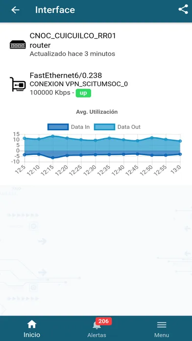 Captures d'écran de CNOC APP TELMEX