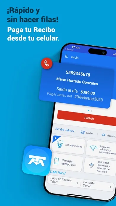 Скриншоты Telmex
