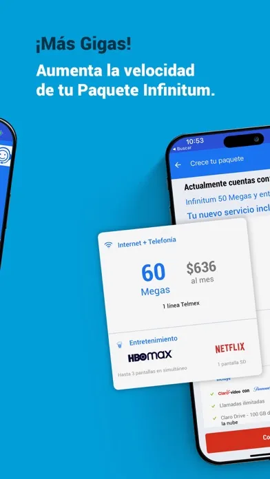 Скриншоты Telmex